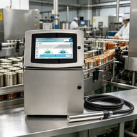 Impresora de Inyección de Tinta Industrial V2000 DOCOD CIJ, Precio de Fábrica, ODM/OEM, para Imprimir Fechas de Caducidad en Envases de Plástico, Papel y Metal