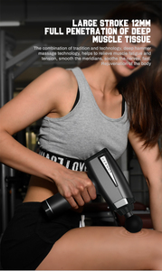 vibración muscular profunda Fascia potente pistola de percusión 20 velocidad de alta calidad Mini de entrenamiento masaje armas - Product Image 3