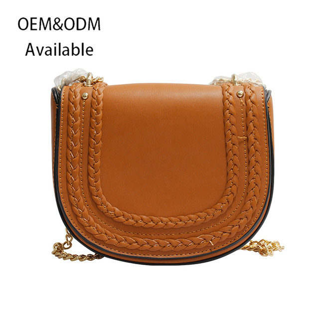 Mini Cute Vegan Pu Leather Crossbody Bag for Women Designer Round Shape Ladies Handbag Bolsas Femininas