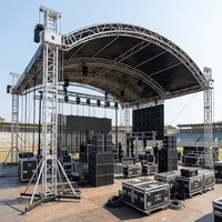 Nuevo Diseño Topfinger: Estructura Arqueada de Aluminio con Sistema de Elevación, Certificación TUV, Ideal para Ferias y Eventos