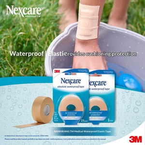 เทปยืดหยุ่นกันน้ำ <span class=keywords><strong>3M</strong></span> <span class=keywords><strong>Nexcare</strong></span> แบบสองด้าน ป้องกันการเสียดสี แผ่นรองส้นเท้า ป้องกันการบาดเจ็บจากการเล่นกีฬา ใช้ในรถยนต์ สำหรับยึดติด - Product Image 1