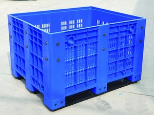 Récipient Palette en Plastique de Grande Taille Empilable Agriculture Légumes Caisse de Fruits Boîte avec Roues - Product Image 3