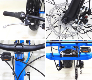 Vélo Tout-Terrain à Quatre <span class=keywords><strong>Roues</strong></span> et Pneus Larges pour des Aventures sur Quatre <span class=keywords><strong>Roues</strong></span> avec Pédales Fluides - Product Image 3