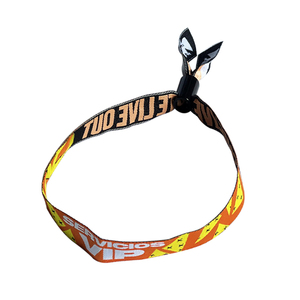 Bán Buôn Chất Lượng Cao Nhiệt Cắt Đàn Hồi Có Thể Điều Chỉnh Lễ Hội Nút Nhựa Dệt Dây Đeo Cổ Tay Da Kim Loại Trong Năm Mới - Product Image 2