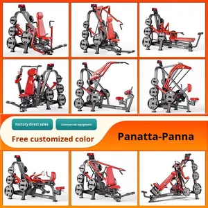 Equipo de Gimnasio Comercial <span class=keywords><strong>Panatta</strong></span> F5000, Juego Completo para Ejercicios de Espalda, Piernas y Pecho con Material de Tubo Reforzado - Product Image 3