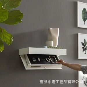 <b>Wall</b>-<b>mounted</b> <b>shelves</b> with hidden partitions, floating <b>shelves</b>, wooden single-panel <b>wall</b>-<b>mounted</b> <b>shelves</b> with secret - Product Image 3