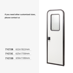 Homful Xps Bọt Cách Điện Hợp Kim Nhôm <span class=keywords><strong>RV</strong></span> Duy Nhất Điểm Cửa Motorhome Phụ Kiện Tùy Chỉnh Kích Thước Camper <span class=keywords><strong>RV</strong></span> Nhập Cửa - Product Image 5