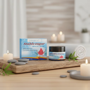 Pomada Estabilizadora de Açúcar para Controle de Glicose no Sangue, Creme Herbal para Cuidados com a Saúde Corporal - Product Image 3