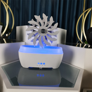 El más nuevo 300ml molino de viento giratorio máquina de aromaterapia difusor de Aroma para el hogar profesional 7 LED Mini difusor de Aroma de aceite esencial - Product Image 5