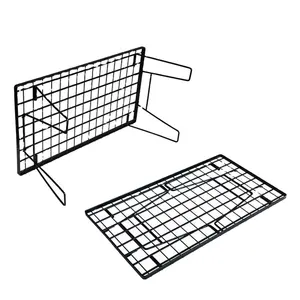 Table Offre Spéciale portable en maille de fer camping en plein air pique-nique faire du thé petite table pliante portable auto-conduite table de pique-nique de camping