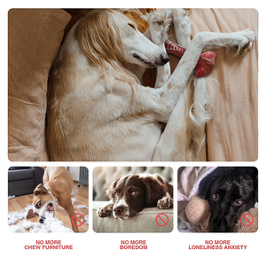 Juguete para Perros de Caucho Natural Tize, Hueso para Masticar, Juguetes Indestructibles para Perros - Product Image 3