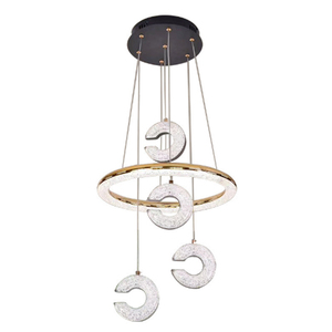 Lampadario Moderno a Rami Personalizzato, Lampada Sospesa Nera per Ristorante, Luce Pendente Lineare LED - Product Image 5