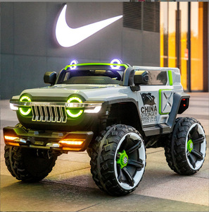 Voiture électrique en plastique pour enfants, grande voiture jouet à quatre roues pouvant accueillir des adultes, tout-terrain Tank 300, voiture télécommandée pour bébé - Product Image 4