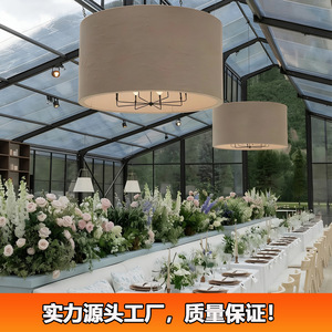 <b>Large</b> Outdoor Wedding Atrium <b>Tent</b> 20m X 8m Aluminum Alloy Frame PVC Waterproof Four Season Modular Construction - Product Image 5