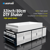 Agitateur de poudre DTF de haute qualité 80 cm, four DTF automatique pour équipement d'impression par sublimation, agitateur DTF haute vitesse 32 pouces