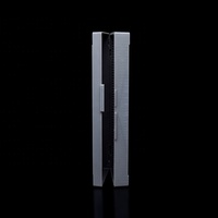 ABS Microscope Slide Storage Box or Holder in Color Grey, 50 Places, with Number Marking and Snap Closure, Laboratory Use