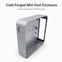 Boîtier Mini PC Personnalisé en Aluminium Forgé à Froid 1070 OEM ODM pour l'Électronique Grand Public