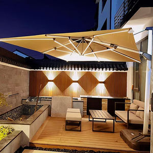 Durable jardín al aire libre 360 rotación <span class=keywords><strong>Patio</strong></span> paraguas sombrilla a prueba de lluvia a prueba de sol sombrillas - Product Image 6