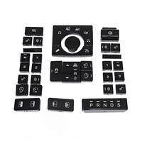 Pour Land Rover Range Rover Executive Sport, mise à niveau avec des boutons noirs brillants sur la console centrale et des boutons mécaniques