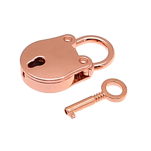 Cadenas en forme d'ours en métal avec serrure à clé sac à main - Product Image 4