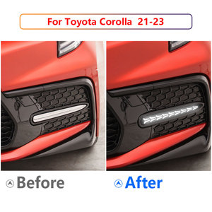 Feux de circulation diurne à LED modifiés, phares antibrouillard avant et clignotants pour <span class=keywords><strong>Toyota</strong></span> Corolla 2021-2023 - Product Image 4
