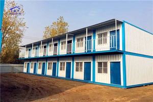 Maison préfabriquée mobile détachable en acier préfabriqué à assemblage rapide, entrepôt, atelier, petite maison modulaire en conteneur à vendre - Product Image 3