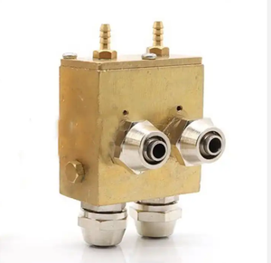 قطع غيار ومعدات وملحقات وحدة كرسي الأسنان صمام دواسة ضغط الماء وموصل مفتاح الهواء والصمام المدمج - Product Image 4