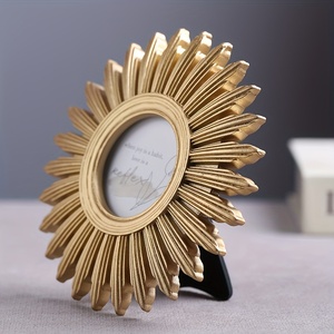 <span class=keywords><strong>Marco</strong></span> de Fotos de Resina Vintage Inspirado en el Sol, Decoración Versátil para Escritorio o Mesa de Centro, Ideal para Decoración de Hogar u Oficina - Product Image 4