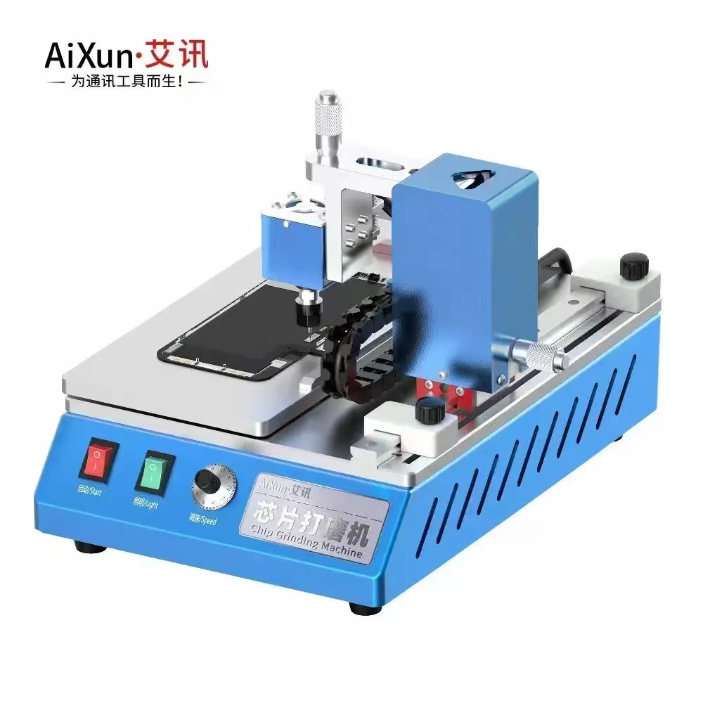 JC Aixun Chip Grinding Machine For Mobile Phone Touch IC Nand Repair Hard Disk CPU PCB Board Mainboard Professional Grinder