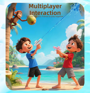 AUF LAGER Lustiges schrulliges Zurückschießen Tricky Toys 2 Wege Reverse Water Gun Streich Spielzeug Sommers pielzeug Streich Wasser pistole zum Spaß spielen - Product Image 3