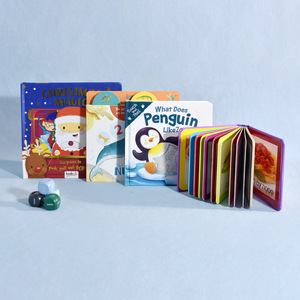 <span class=keywords><strong>Livre</strong></span> pour bébé personnalisé sur le thème de Noël, livres cartonnés 3D à effet <span class=keywords><strong>pop</strong></span>-<span class=keywords><strong>up</strong></span>, conception de scènes, impression de livres interactifs pour enfants OEM - Product Image 3