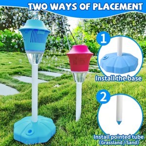 Máquina de Burbujas de Pie para Niños, Luz Deportiva para Exteriores, Máquina de Burbujas de Plástico con Forma de Farola, Juguete Divertido para Fiestas y Niños - Product Image 6