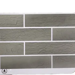 Exterior Interior Waterproof Light Flexible Clay Brick Wall Tile
