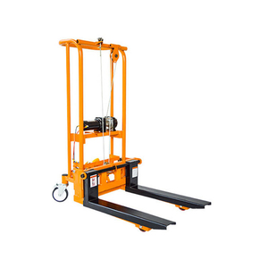 Heavy Duty Steel Manual Hand Stacker Portable Forklift 200kg Multifunctional Lifting <b>Cart</b> for Shopping <b>Tool</b> - Product Image 1