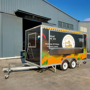 Carros de Comida Móviles Personalizados, Camiones de Pizza, Helados, Café y Hot Dogs, Totalmente Equipados - Product Image 1