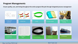 Высококачественная пресс-форма BaoLaihua BLH1 для двухкомпонентного литья под давлением, для автомобильных оконных систем, пластиковая, с полированной УФ-текстурой и гравировкой - Product Image 4