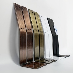 Supporto per Schienale <span class=keywords><strong>in</strong></span> Metallo a Prezzo di Fabbrica, Staffa per Panchina da Esterno con Fissaggio a Vite - Product Image 5