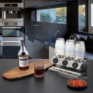 Égouttoir à vaisselle en acier inoxydable, support d'égouttage, porte-<span class=keywords><strong>bouteille</strong></span> pour <span class=keywords><strong>Sodastream</strong></span> - Product Image 2