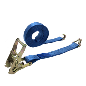 Sangles à cliquet LC1000daN 38 mm 6 m avec double crochet en J pour camions, remorques, motos - Product Image 1