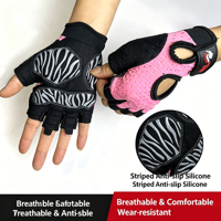 Gants de fitness respirants mi-doigts pour hommes et femmes, antidérapants, pour la musculation, l'entraînement en salle de sport et les tractions