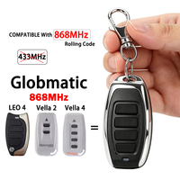 Ouvre-télécommande de porte de Garage, 868MHz, pour Globmatic Vella LEO 2 4 Vella2 Vella4 LEO4