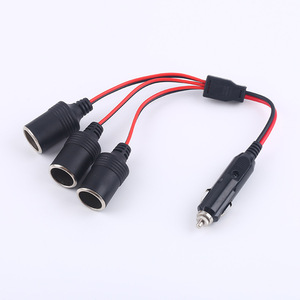 Câble de connexion pour allume-cigare de voiture, 1 à 3 prises, 12V-24V - Product Image 6