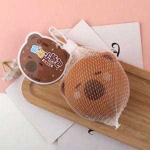 Mufen Wholesale Custom Logo Printing Capybara Stress <b>Ball</b> Stress Relief Decompression Slow Rebound Toy - Product Image 4