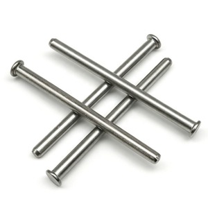Remache de cabeza redonda sólida para ensamblaje de cochecitos y sillas plegables - Product Image 1