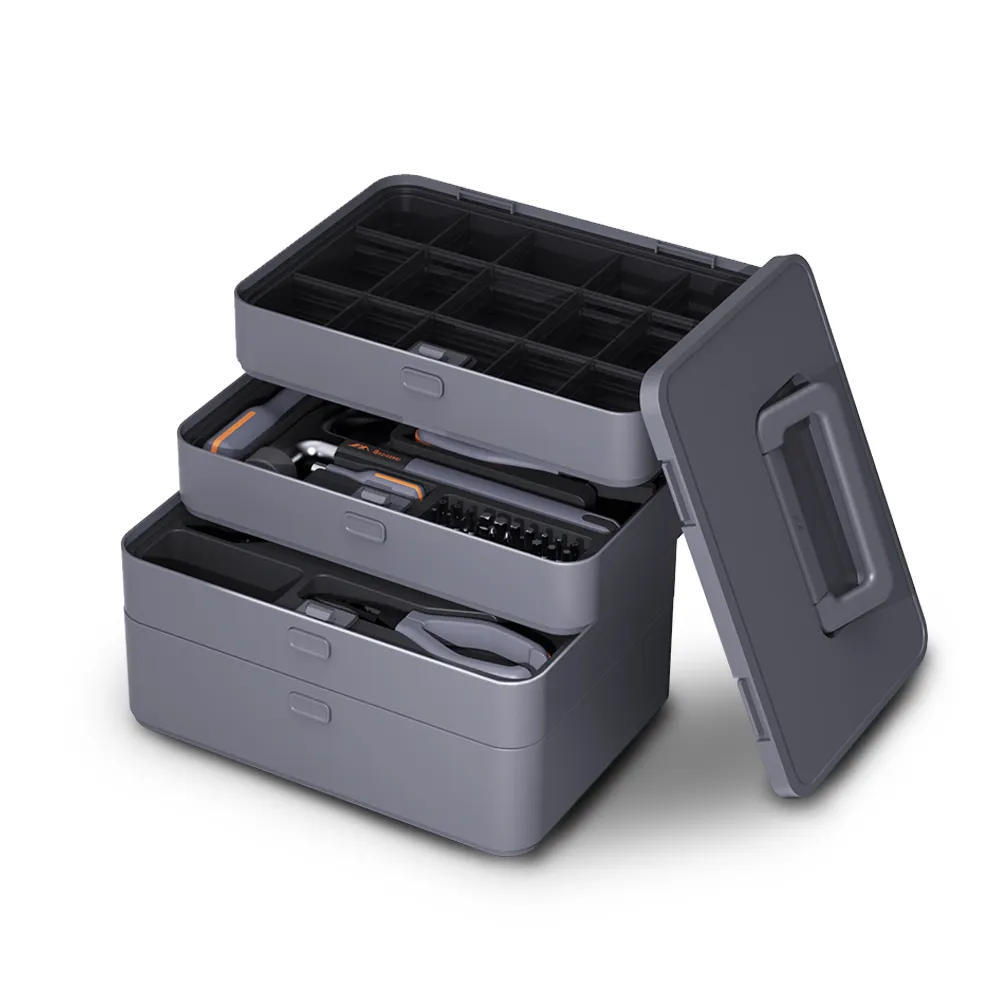 JIMIBOX X4-ABCD riparazione domestica meccanico utensili a mano strumento Set Organizer scatola CE Rohs portata