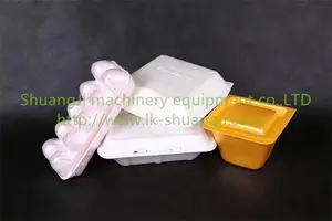 Popular All-powerful PS Food Lunch Box Container Making Vacuum Forming Thermoforming Plastic Machine