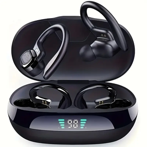 Écouteurs sans fil TWS à commande tactile avec contrôle du volume pour iPhone, écouteurs de course sans fil pour Android, <span class=keywords><strong>casque</strong></span> de jeu Hi-Fi - Product Image 1