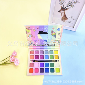 Palette de fards <span class=keywords><strong>à</strong></span> paupières IGOODCO en gros, haute pigmentation, 24 couleurs, arc-en-ciel, crème glacée, <span class=keywords><strong>nacré</strong></span>, mat, maquillage - Product Image 5