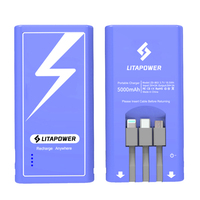 Nouveau produit Partager les banques d'alimentation et la centrale électrique pour le loyer du téléphone Chargement rapide Chargeurs de téléphone portable partagés 5000 mah pour les entreprises