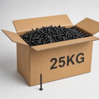 Fine Thread Self Tapping Drywall Screws Black Steel Metal Stud Sharp Point Phillips Drive Wholesale Bulk Drywall Screws